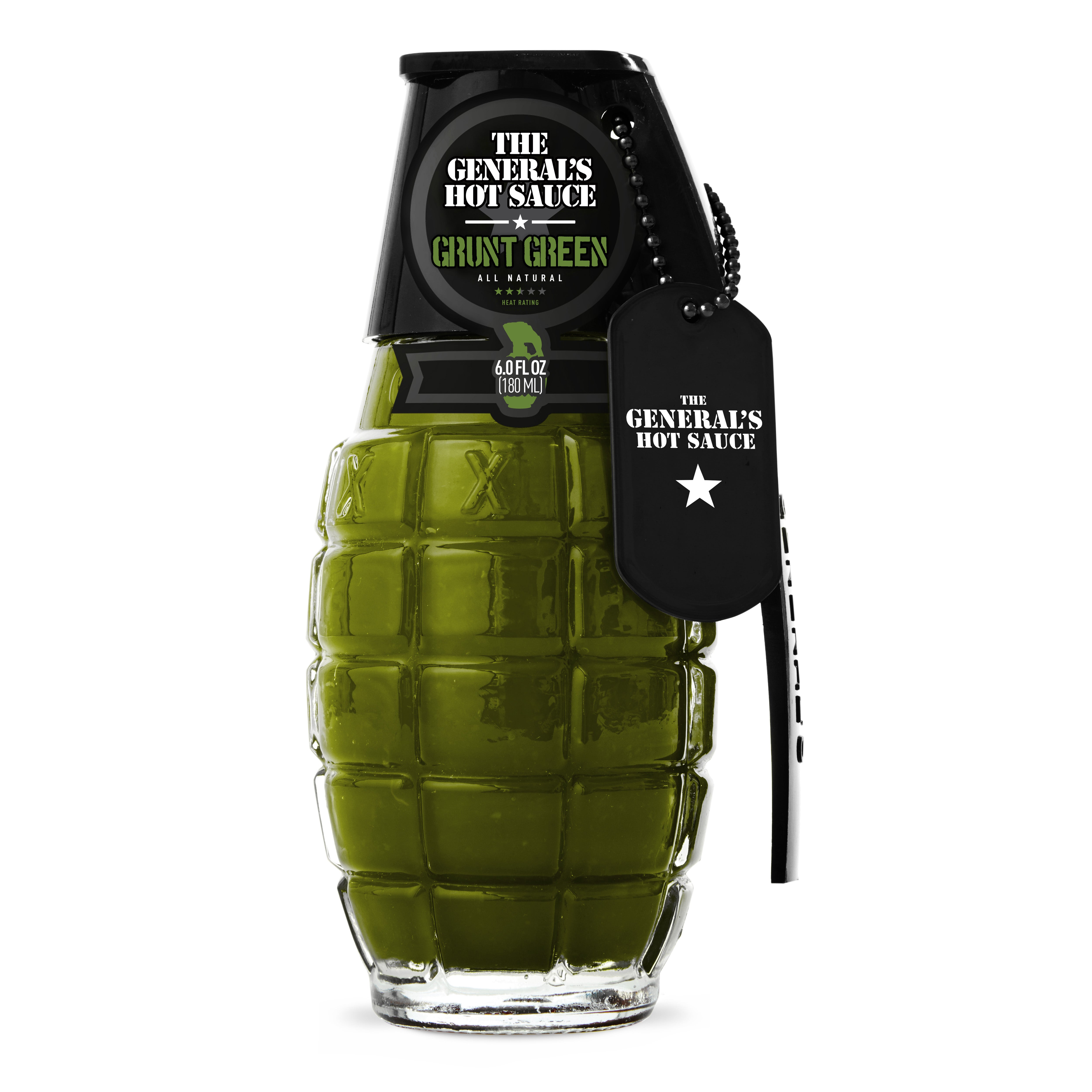 The General's Hot Sauce - Grunt Green 180ml