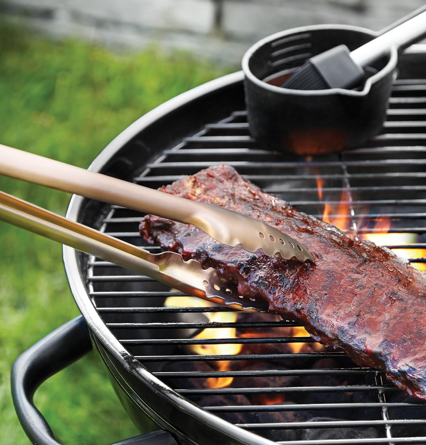 Grilltång i koppar - Lux collection