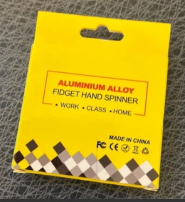Fidgetspinner mixat 9-pack