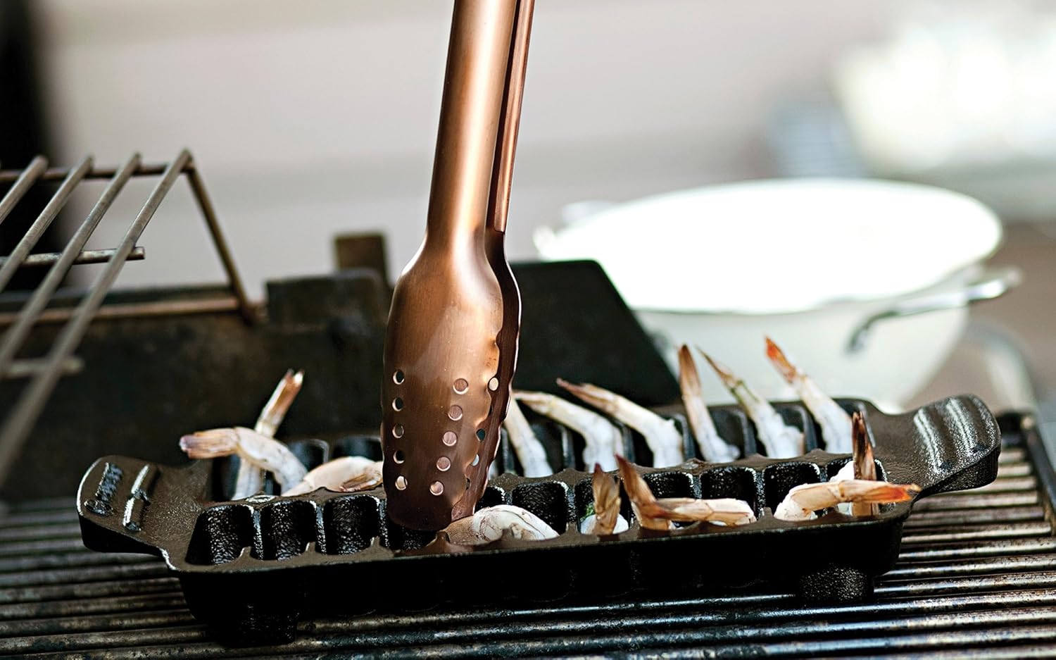 Grilltång i koppar - Lux collection